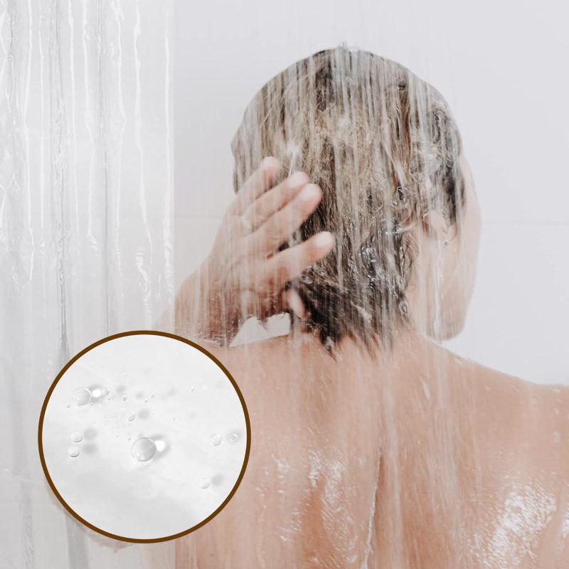 Transform Your Bathroom with Our Premium Clear Shower Liner! - Image 9