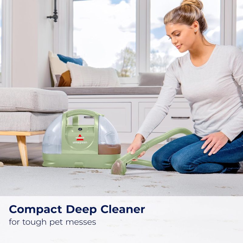 Unleash Clean Power: BISSELL Little Green Portable Carpet Cleaner - Image 6