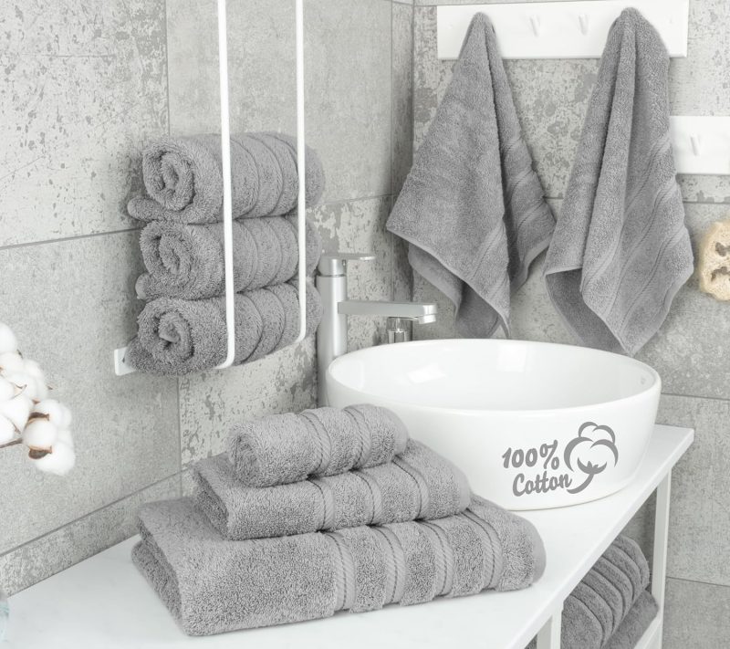 Elevate Your Bath Experience: 6-Piece Luxury Towel Set - Image 2