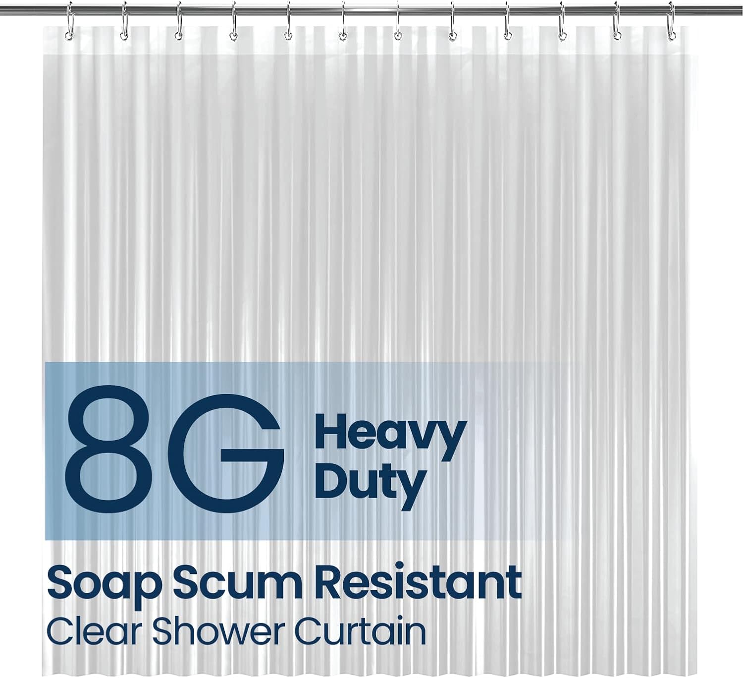 Transform Your Bathroom With Our Premium Waterproof Shower Curtain!