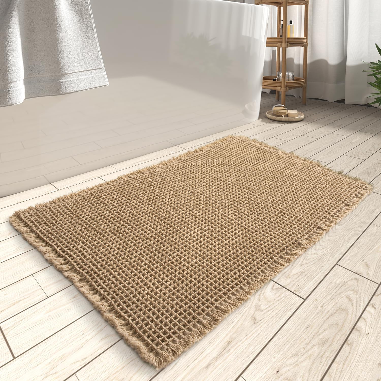 Transform Your Bathroom With The Luxurious Amoami Waffle Mat