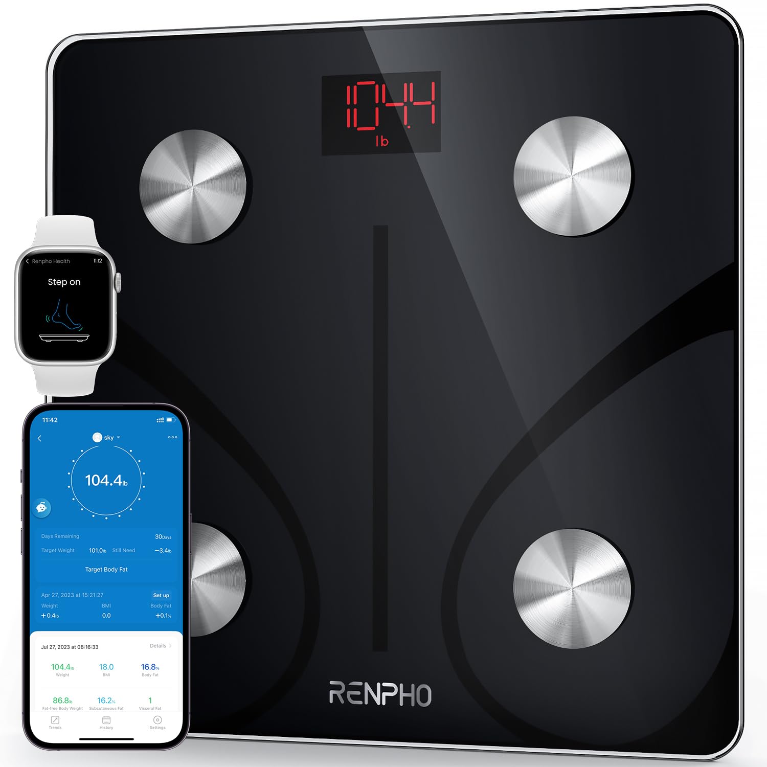 Transform Your Fitness Journey With Renpho Smart Scale!