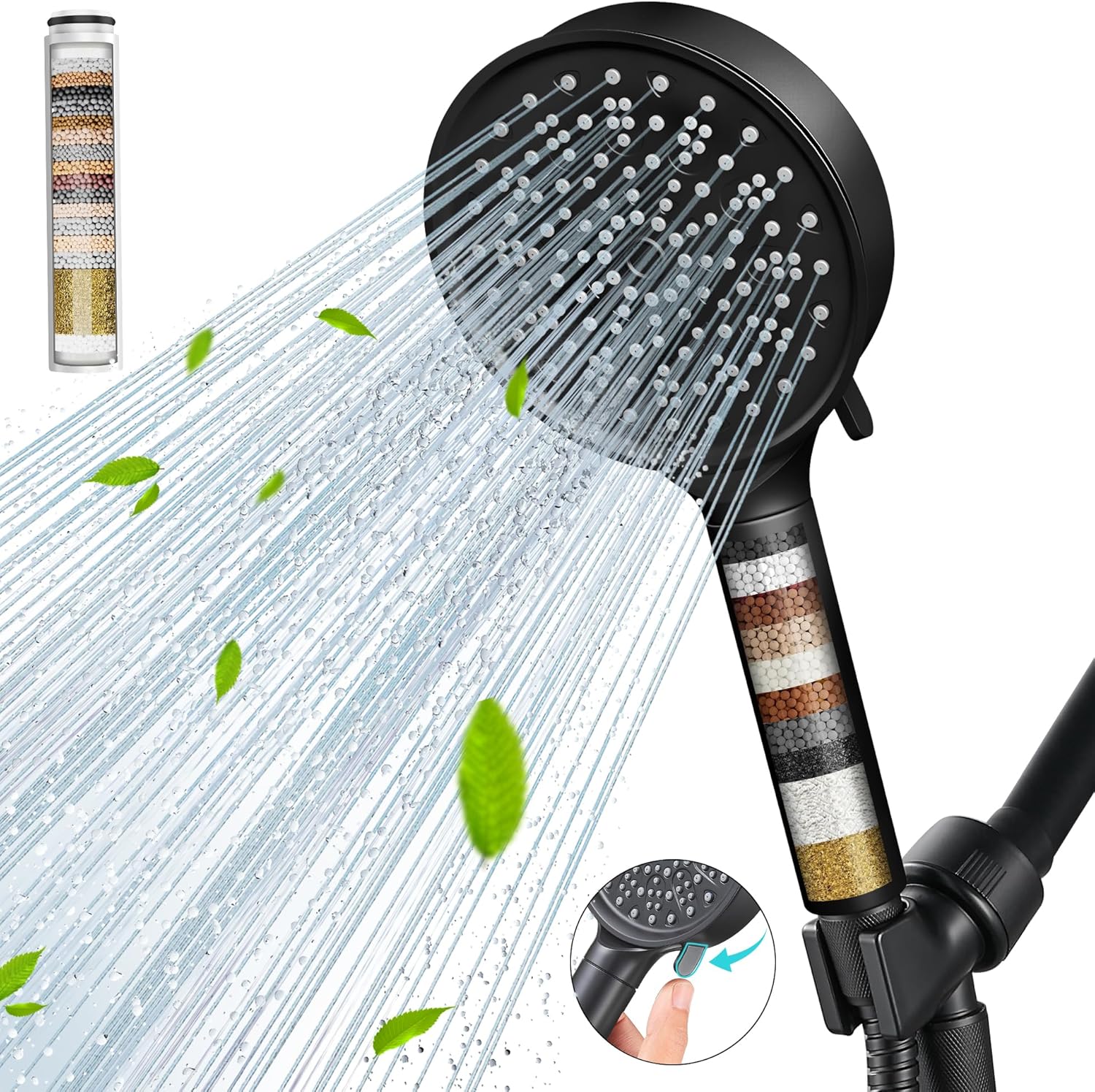 Cobbe Filtered Showerhead: Transform Highpressure Bliss!